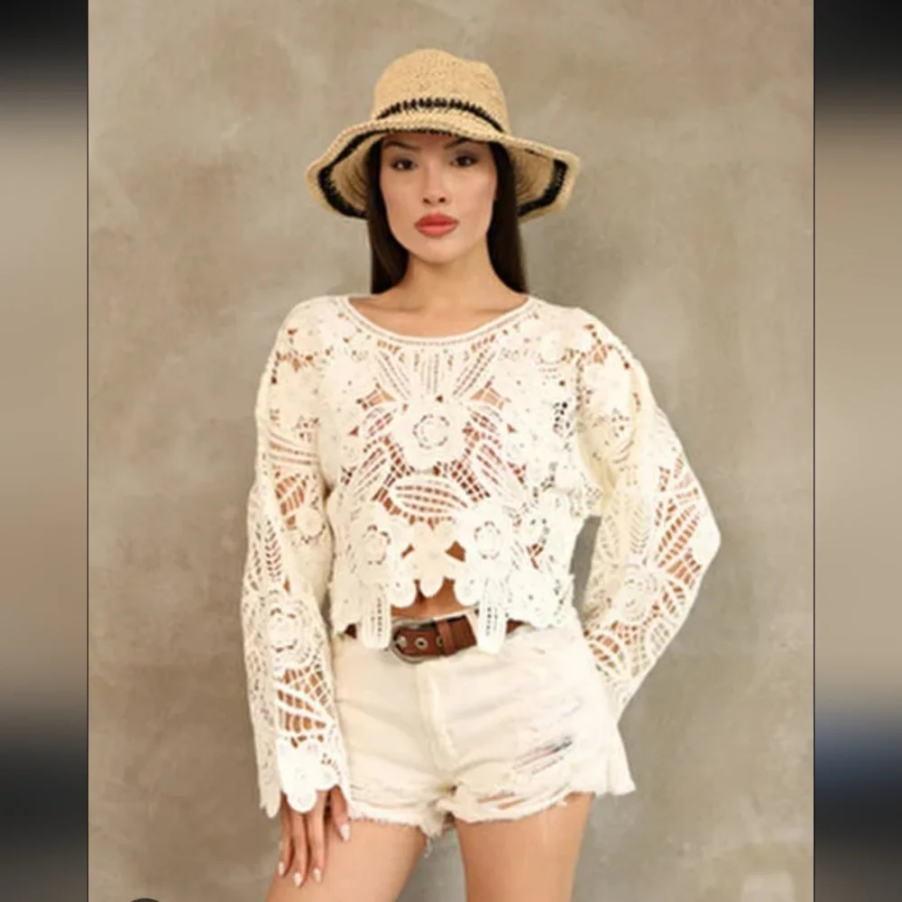 H&M Crochet Top